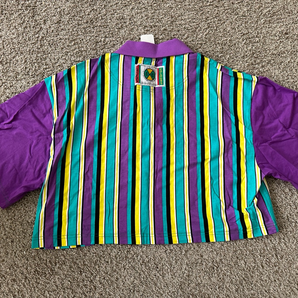 Size large colored crop